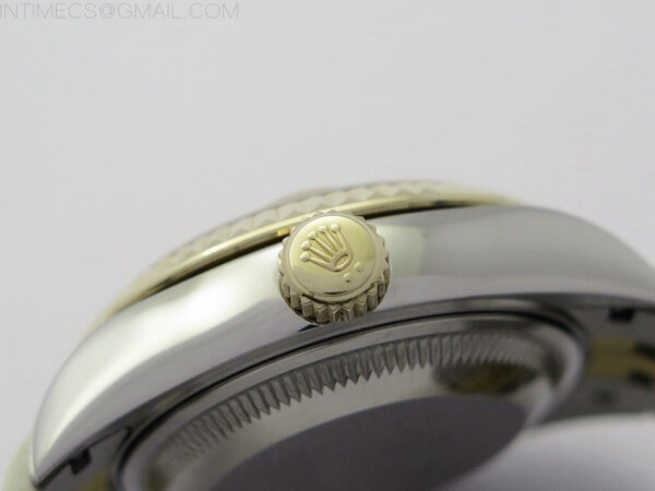Datejust 28mm 279173 SS/YG BP Best Edition Gray Crystals Markers Dial on SS/YG Jubilee Bracelet ETA2671 – Bild 9