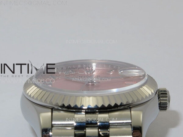 DateJust 31mm 178271 SS APSF Best Edition Pink Dial Roman Markers on Jubilee Bracelet A2824 – Bild 8