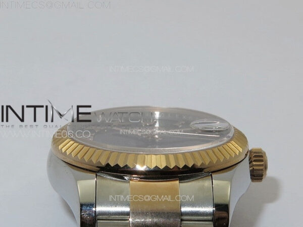 DateJust 31mm 178271 SS/RG APSF Best Edition Gray Dial Roman Markers on Oyster Bracelet A2824 – Bild 9