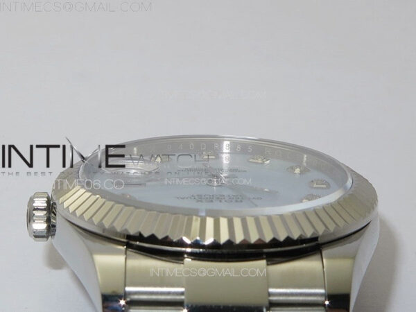 DateJust 41MM 126334 SS APSF 1:1 Best Edition White MOP Dial on SS Oyster Bracelet SA3235 – Bild 9