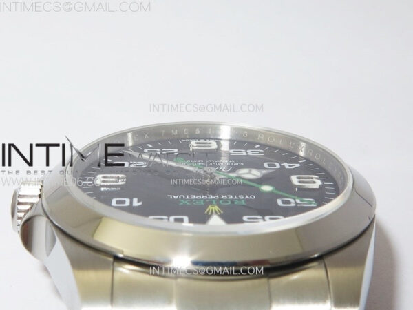 Air-King 126900 40mm 904L SS GMF 1:1 Best Edition Black Dial on 904L SS Bracelet – Bild 9