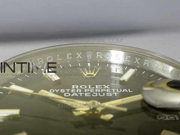 DateJust 36mm 126234 BP 1:1 Best Edition 904L Steel/YG New Version Black Dial on Jubilee Bracelet – Bild 8