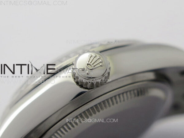 Datejust 28mm 279179 SS APSF Best Edition Pink Dial Crystals Markers on SS Jubilee Bracelet NH05 – Bild 9