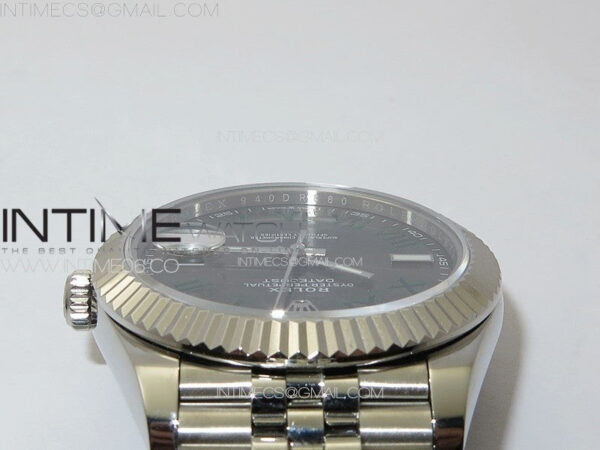 DateJust 41MM 126334 SS APSF 1:1 Best Edition Gray Dial Roman Markers on SS Jubilee Bracelet SA3235 – Bild 10