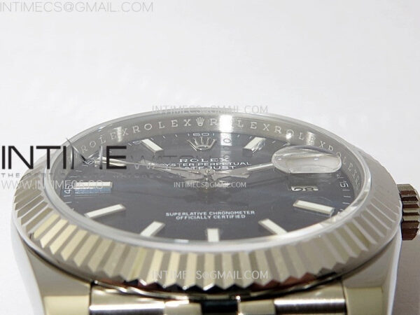 DateJust 41mm 126334 904 SS ARF 1:1 Best Edition Blue Dial Sticks Markers on Jubilee Bracelet SH3235 – Bild 9