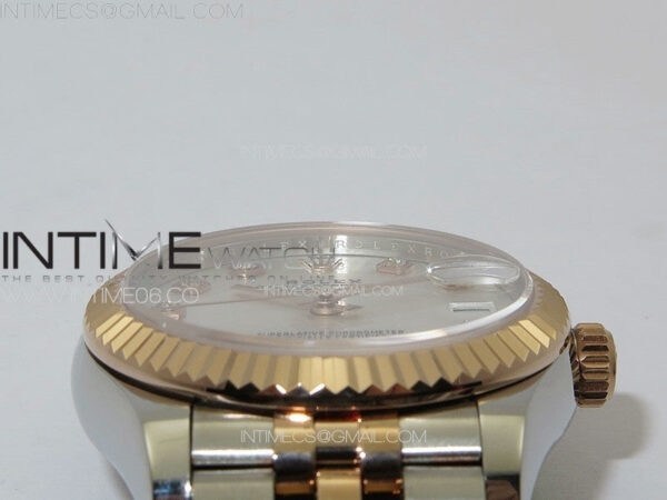 DateJust 31mm 178271 SS/RG APSF Best Edition Silver Dial Crystal Markers on Jubilee Bracelet A2824 – Bild 9