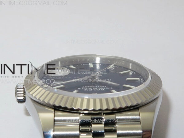 DateJust 41 126334 904L SS GMF 1:1 Best Edition Blue Dial On Jubilee Bracelet VR3235 – Bild 9