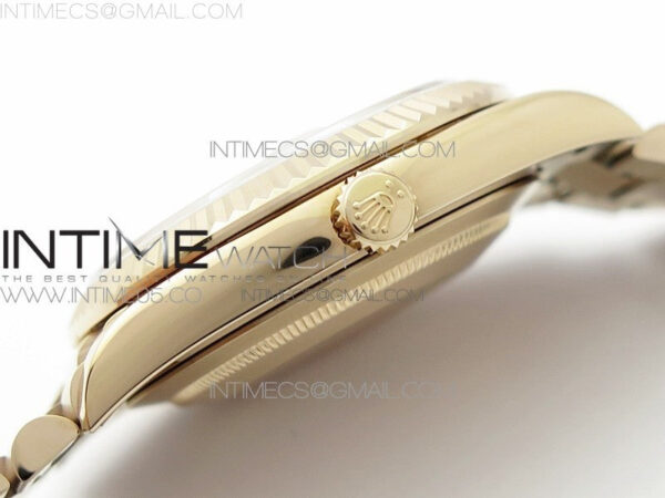 Day-Date 40mm 228239 BP New Dial Version 904 RG Silver Stick Markers Dial on RG President Bracelet A2836 – Bild 9