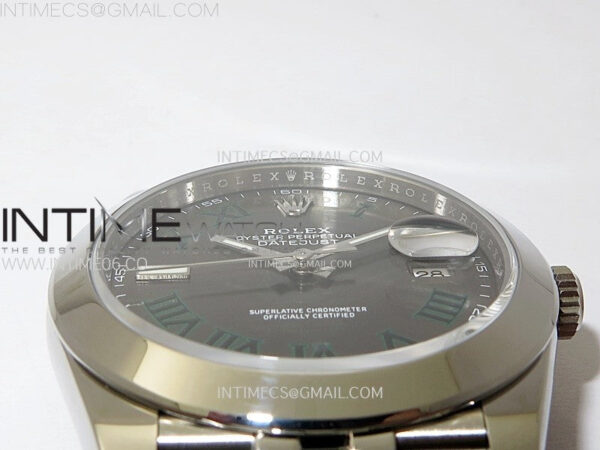 DateJust 41 126300 904L SS VSF 1:1 Best Edition Gray Dial Roman Markers on Jubilee Bracelet VS3235 – Bild 9
