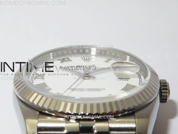 DateJust 36 SS 126234 VSF 1:1 Best Edition 904L Steel White Dial Roman Markers on Jubilee Bracelet VS3235 – Bild 9