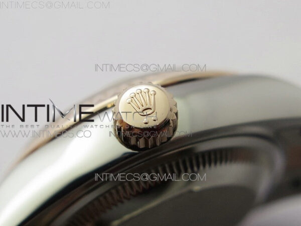 Datejust 28mm 279173 SS/RG BP Best Edition Blue Texture Dial on SS/RG Jubilee Bracelet ETA2671 – Bild 9