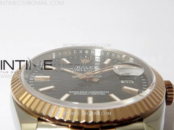 Cellini 50535 Moonphase RG GMF Best Edition White Dial on Brown Leather Strap A3195 V2 – Bild 9