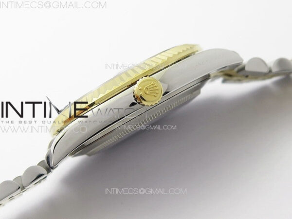DateJust 41MM 126334 SS/YG APSF 1:1 Best Edition Gold Dial Sticks Markers on SS Jubilee Bracelet SA3235 – Bild 11