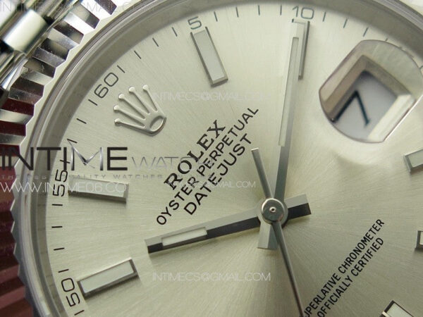 DateJust 41 126334 904L SS VSF 1:1 Best Edition Silver Dial on Jubilee Bracelet VS3235 – Bild 10