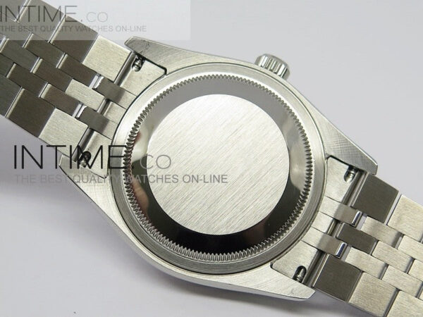 DateJust 116234 SS Blue Textured Dial Diamond Markers on SS Bracelet SA3135 – Bild 10