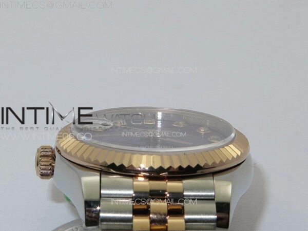 DateJust 31mm 178271 SS/RG APSF Best Edition Blue Dial Crystal Markers on Jubilee Bracelet A2824 – Bild 10