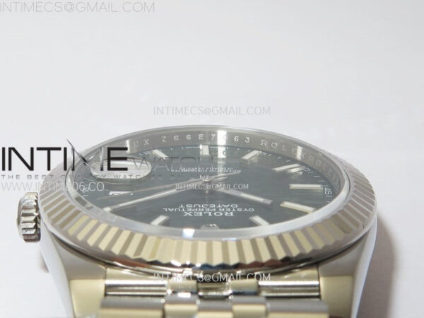 DateJust 41 126334 904L SS VSF 1:1 Best Edition Green Fluted Dial on Jubilee Bracelet VS3235 – Bild 10