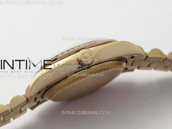 DateJust 31mm 278274 RG GMF Best Edition Silver Flowers Crystals Dial on RG President Bracelet A2824 – Bild 11