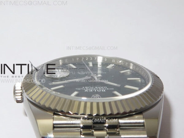 DateJust 41 126334 904L Steel NTF 1:1 Best Edition Green Fluted Dial on Jubilee Bracelet VR3235 – Bild 10