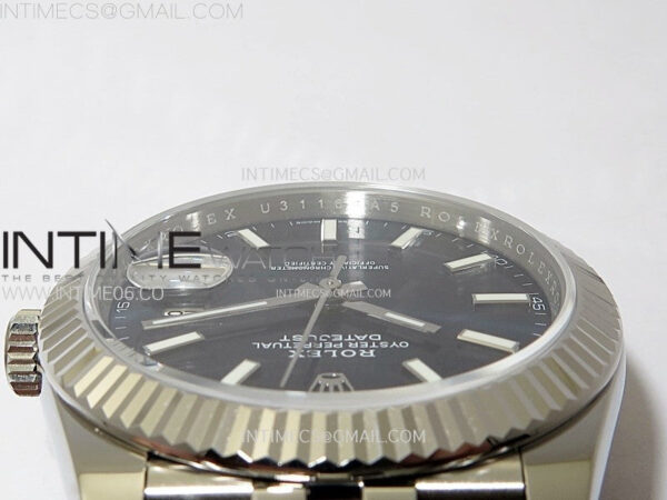 DateJust 41mm 126334 904 SS ARF 1:1 Best Edition Blue Dial Sticks Markers on Jubilee Bracelet SH3235 – Bild 10