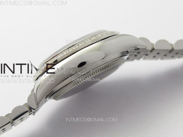 Datejust 28mm 279179 SS/Crystals APSF Best Edition Gray Dial Crystals Markers on SS Jubilee Bracelet NH05 – Bild 10