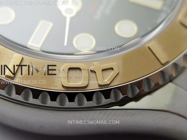 Yacht-Master 126621 904L/RG VSF 1:1 Best Edition Black Dial On 904L/RG Bracelet VS3235 – Bild 10