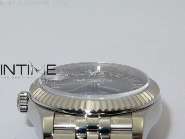 DateJust 31mm 178271 SS APSF Best Edition Gray Dial Roman Markers on Jubilee Bracelet A2824 – Bild 9