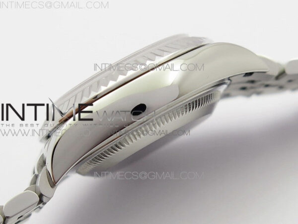 Datejust 28mm 279174 SS BP Best Edition Silver Star Crystal Markers Dial on SS Jubilee Bracelet ETA2671 – Bild 10