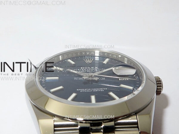 DateJust 41 126300 904L SS VSF 1:1 Best Edition Blue Dial on Jubilee Bracelet VS3235 – Bild 10