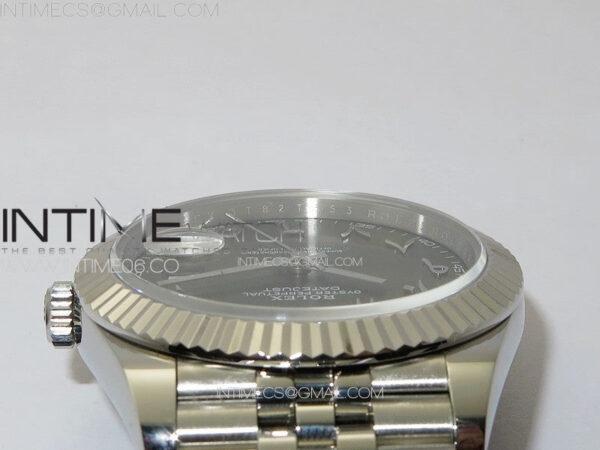 DateJust 41 126334 SS GMF 1:1 Best Edition Green Dial Arabic Markers on Jubilee Bracelet – Bild 11