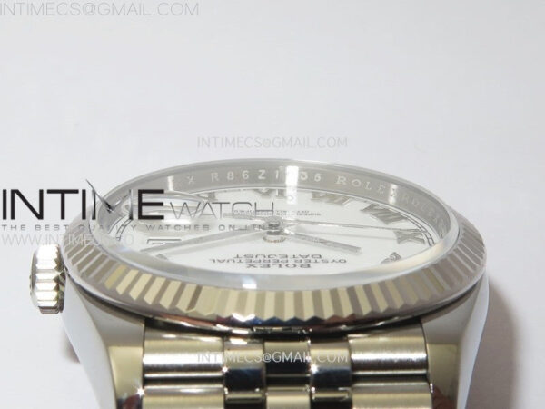 DateJust 36 SS 126234 VSF 1:1 Best Edition 904L Steel White Dial Roman Markers on Jubilee Bracelet VS3235 – Bild 12