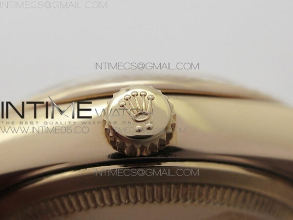Datejust 31mm 278275 RG BP Best Edition Brown Crystal Markers Dial on RG President Bracelet – Bild 12