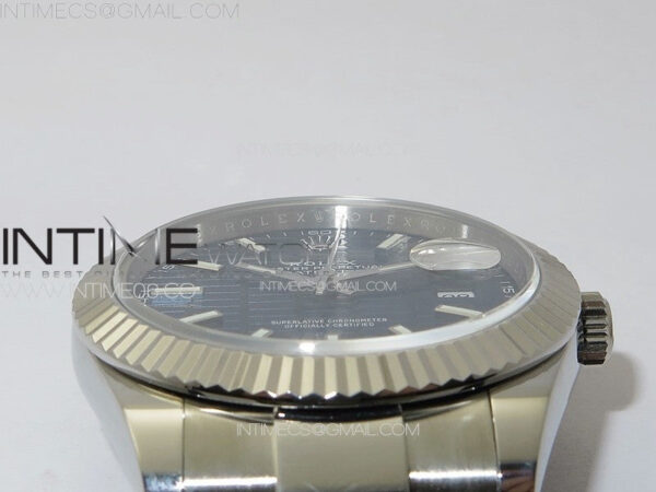 DateJust 41 126334 SS GMF 1:1 Best Edition Blue Fluted Dial on Oyster Bracelet – Bild 10
