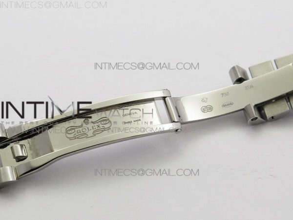 DateJust 28mm SS Diamond Bezel BP Best Edition White MOP Dial on SS Bracelet ETA2671 – Bild 9