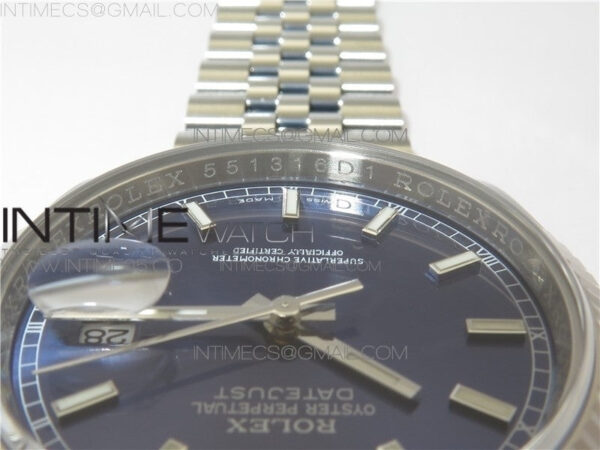 DateJust 36 SS 116234 ARF 1:1 Best Edition 904L Steel Blue Dial on Jubilee Bracelet SH3135 V3 – Bild 10