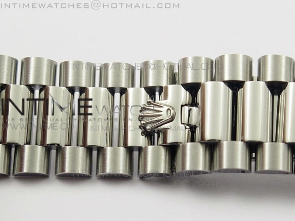 DayDate 40mm BP Best 228239 SS Gray Stripe Stick Dial on SS Bracelet – Bild 10