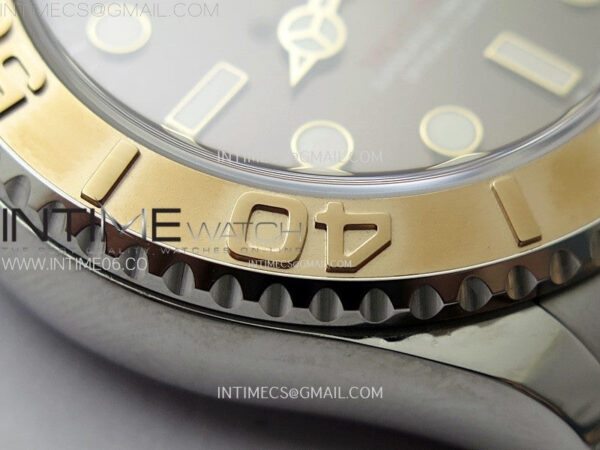 Yacht-Master 126621 904L/RG VSF 1:1 Best Edition Brown Dial On 904L/RG Bracelet VS3235 – Bild 10