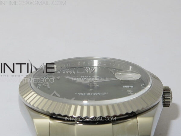 DateJust 41 126334 SS GMF 1:1 Best Edition Green Dial Arabic Markers on Oyster Bracelet – Bild 10
