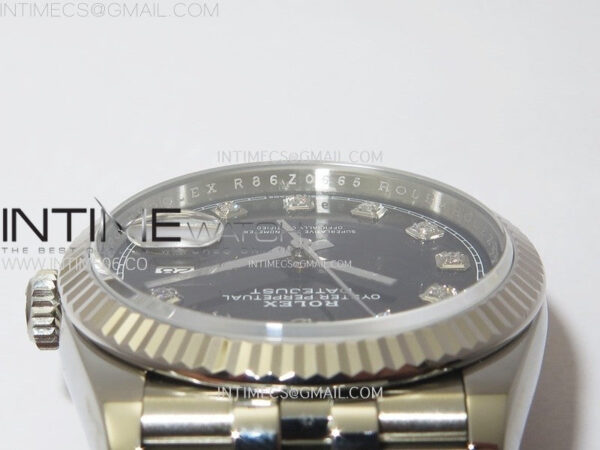 DateJust 36 SS 126234 VSF 1:1 Best Edition 904L Steel Black Dial Diamonds Markers on Jubilee Bracelet VS3235 – Bild 10