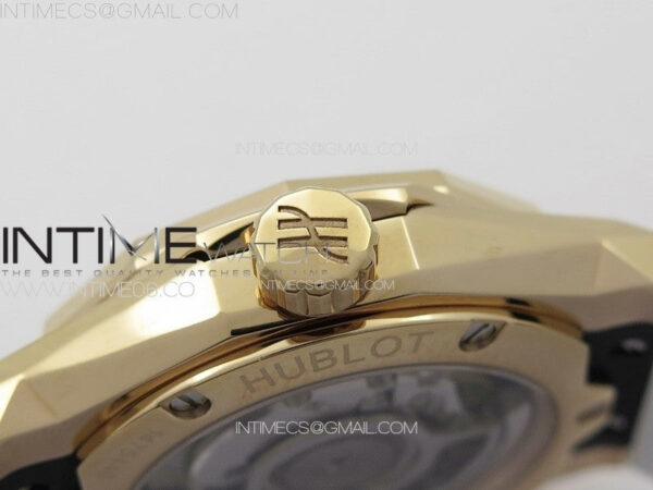 Classic Fusion Orlinski RG APSF 1:1 Best Edtion White Faceted Dial on White Rubber Strap A2892 – Bild 10