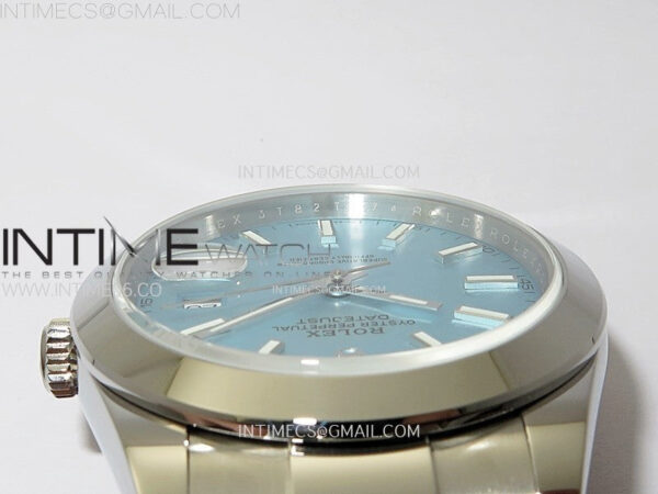 DateJust 41 126300 SS BP 1:1 Best Edition Ice Blue Dial on Oyster Bracelet – Bild 10