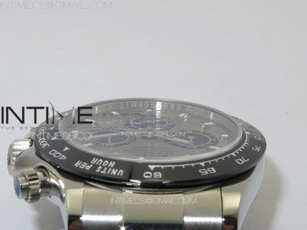 Daytona 116500LN APSF Gray Dial Stick Markers On SS Bracelet Slim A7750 – Bild 10