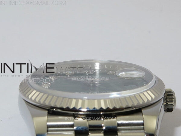 DateJust 36 SS 126233 JDF 1:1 Best Edition New Green Dial on Jubilee SS Bracelet – Bild 10