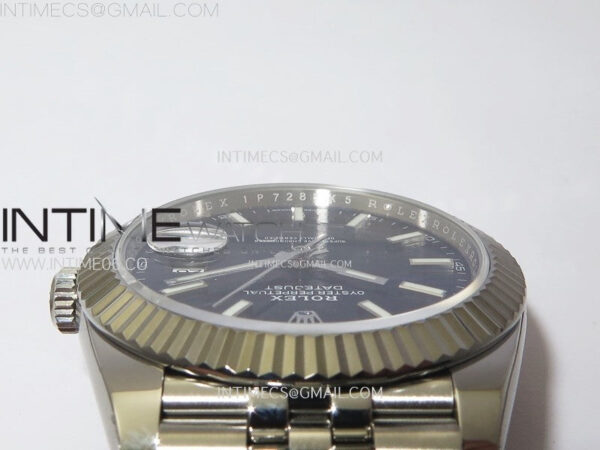 DateJust 41 126334 904L Steel NTF 1:1 Best Edition Blue Fluted Dial on Jubilee Bracelet VR3235 – Bild 10