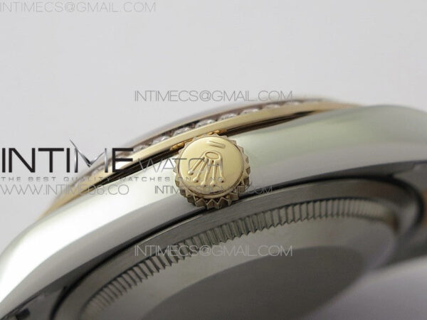 DateJust 36 SS/RG 126281 BP 1:1 Best Edition Silver Dial on Oyster Bracelet – Bild 10