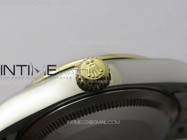 DateJust 31mm 278274 904L SS/YG GMF Best Edition Green Flowers Crystals Dial on 904L SS/YG Jubilee Bracelet A2824 – Bild 11