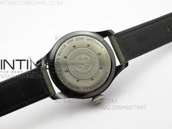 Big Pilot Real PR 48mm IW501902 Real Ceramic ZF 1:1 Best Edition on Green Nylon Strap A51111 V2(Released) – Bild 11