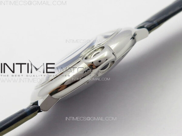 Ballon Bleu 42mm SS K3F 1:1 Best Edition Blue Texture Dial on Blue Leather Strap A2824 – Bild 11
