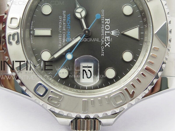 Yacht-Master 126622 904L Steel Clean F 1:1 Best Edition Rhodium Dial on SS Bracelet VR3235 – Bild 11