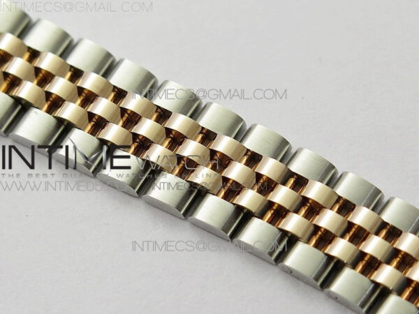 Datejust 28mm 279173 SS/RG BP Best Edition Blue Texture Dial on SS/RG Jubilee Bracelet ETA2671 – Bild 10